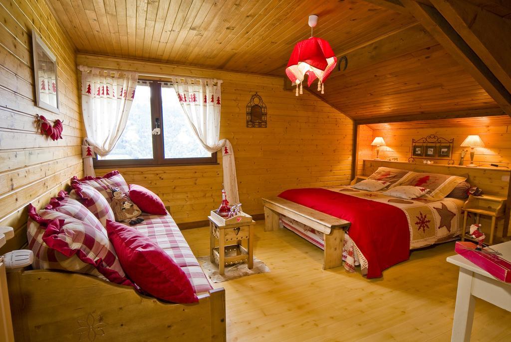 Chalet La Colombiere Sainte-Agnes  Bilik gambar