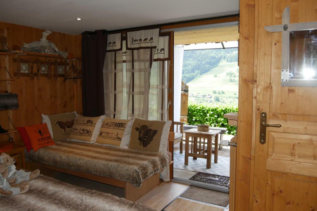 Chalet La Colombiere Sainte-Agnes  Luaran gambar